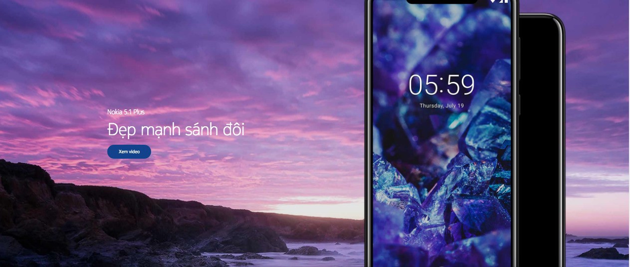 Nokia 5.1 Plus Đẹp mạnh sánh đôi